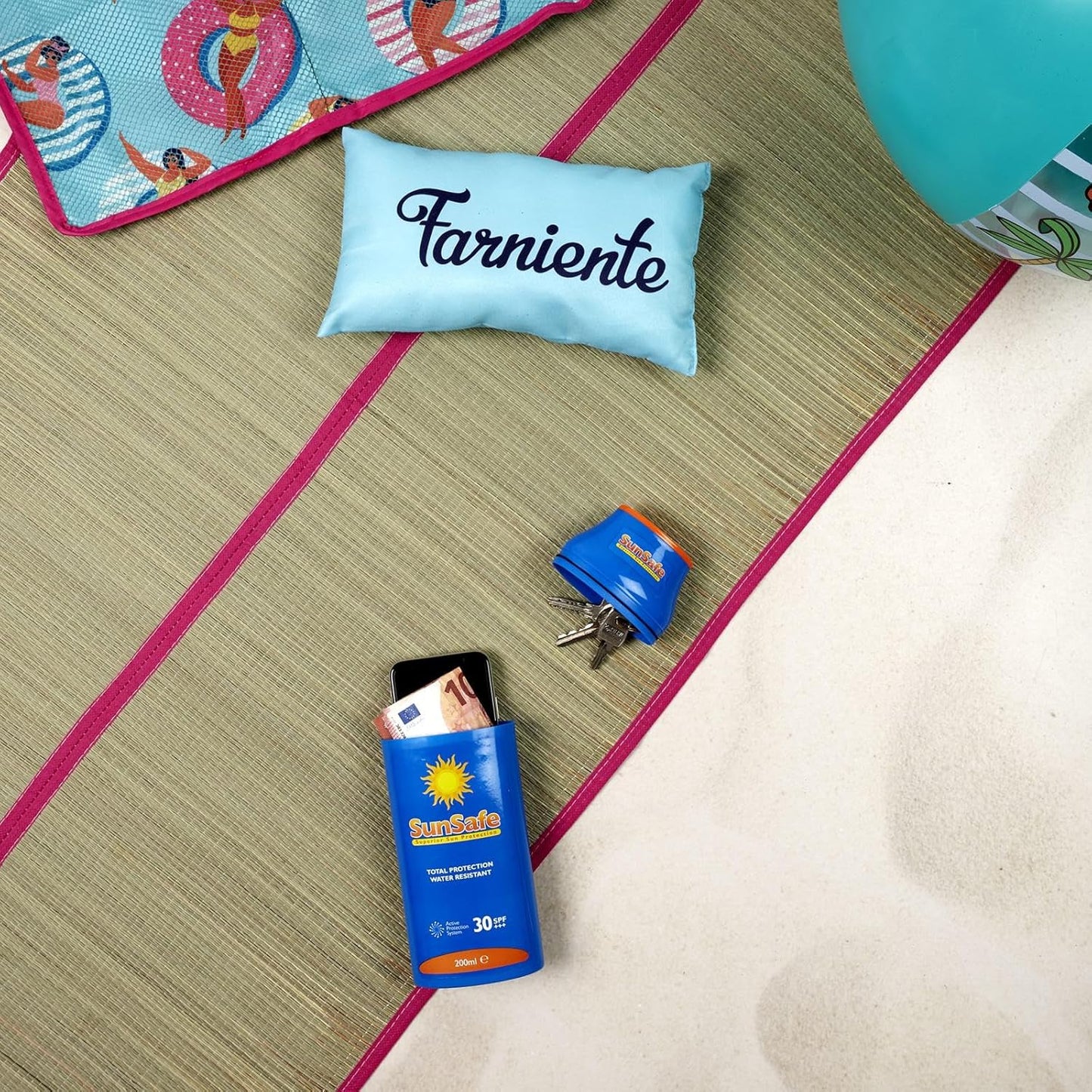 🏖️ Cachette Crème Solaire