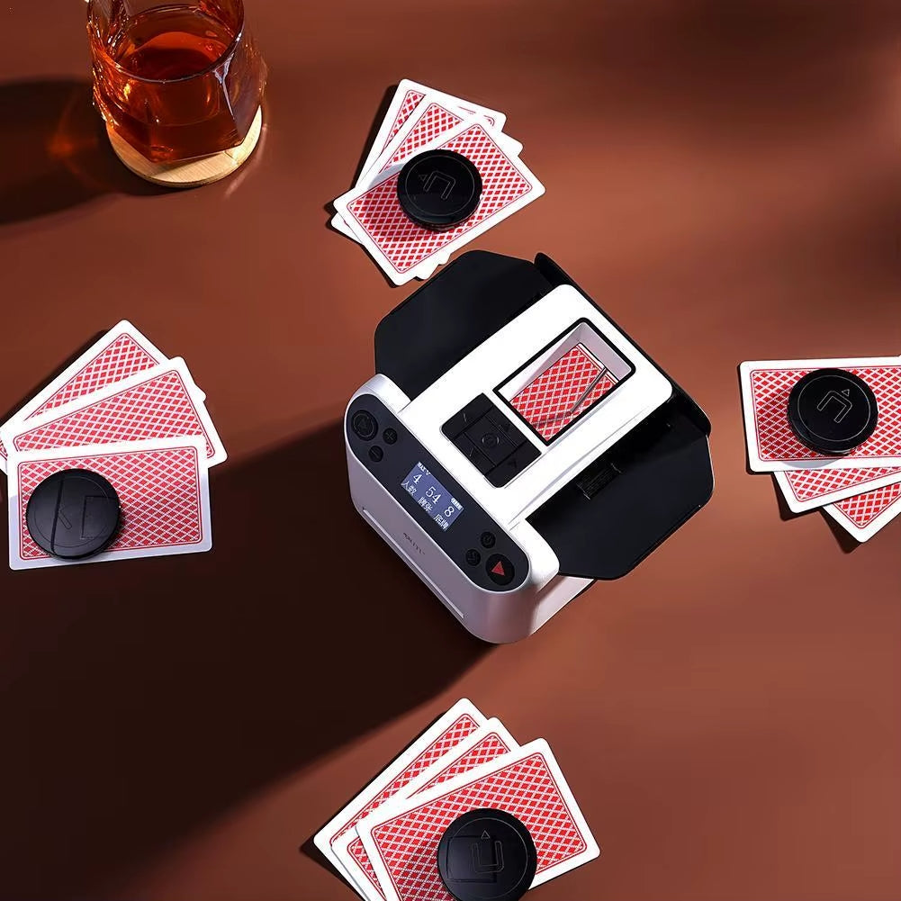 🎴 Mélangeur et Distributeur de Cartes Automatique