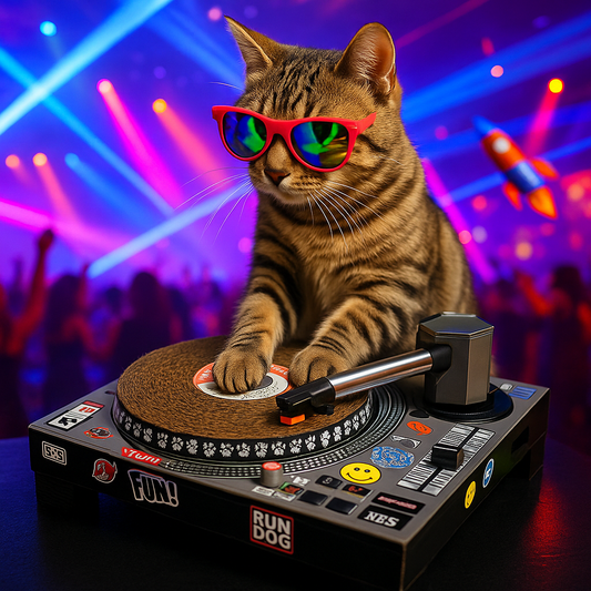 🐾 Platine DJ pour Chat